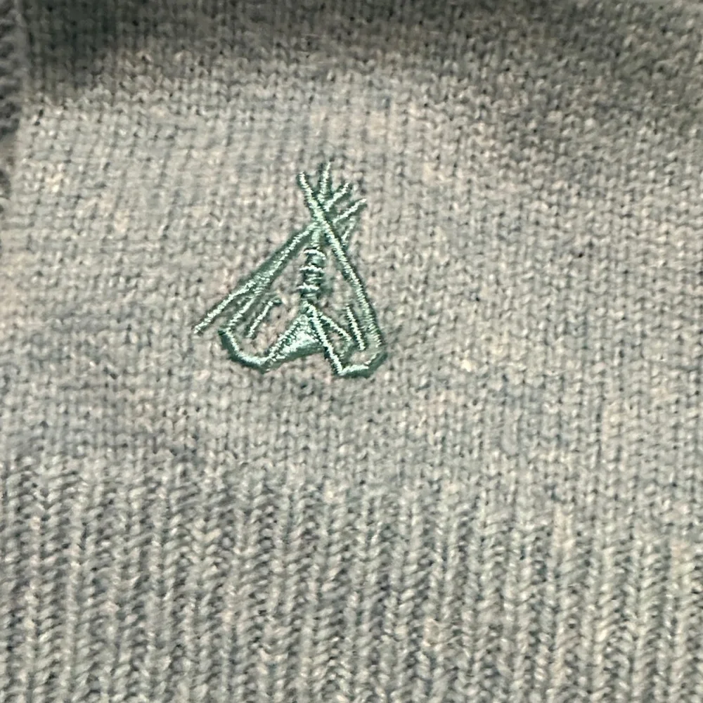 Pendleton 100% Lambswool Cardigan Sweater Teal Blue Knit Button Front Size M - Picture 3 of 13